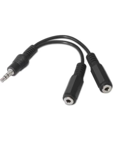 NANO CABLE Nanocable Cable Audio Estereo 2Jack 3 5H Jack 3 5M