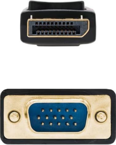 NANO CABLE Nanocable Cable Conversor DP a VGA negro 2 M