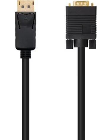 NANO CABLE Nanocable Cable Conversor DP a VGA negro 2 M