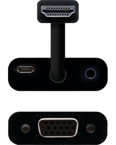 NANO CABLE Nanocable Conversor HDMI-SVGAAUDIO HDMI-M-SVGA-H