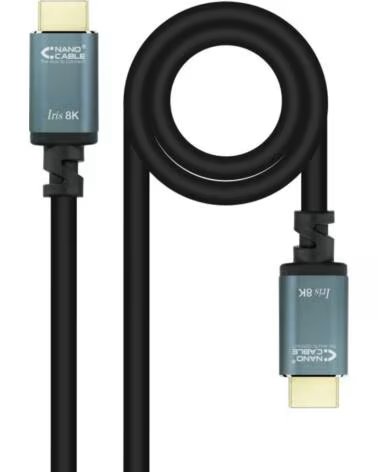 NANO CABLE Nanocable Cable HDMI 2 1 IRIS 8K M-M 3 metros
