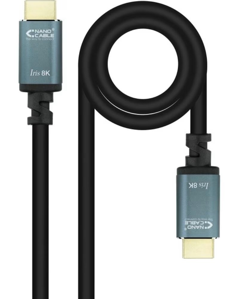 NANO CABLE Nanocable Cable HDMI 2 1 IRIS 8K M-M 2 metros