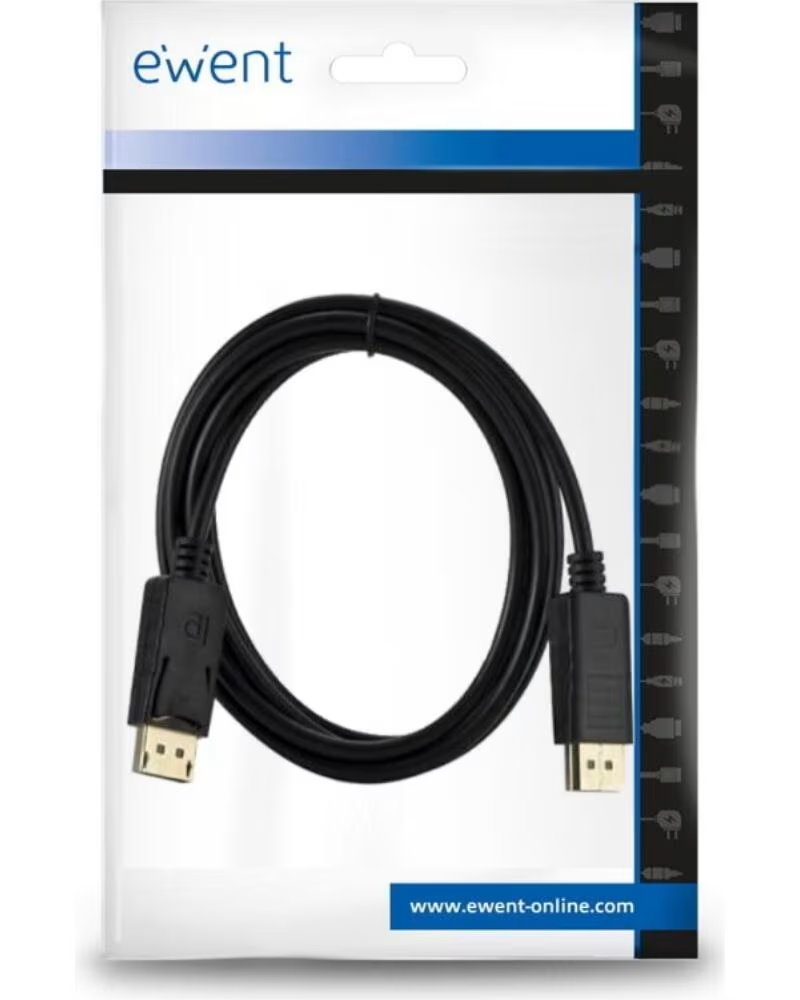 EWENT Cable displayport 1 2 - 4k - 60hz - a - a awg28 - 2m