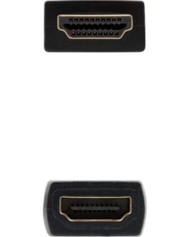 NANO CABLE Cable hdmi 2 0 nanocable 1m - macho - hembra