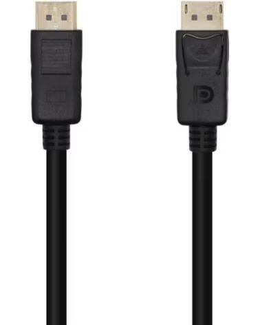 AISENS Cable DP V1 2 4K60hz DP-M-DP-M negro 2 0m