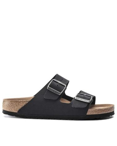 Sandálias de Mulher BIRKENSTOCK ARIZONA EARTHY VEGANA BIRK-FLOR NEGRA NEGRO