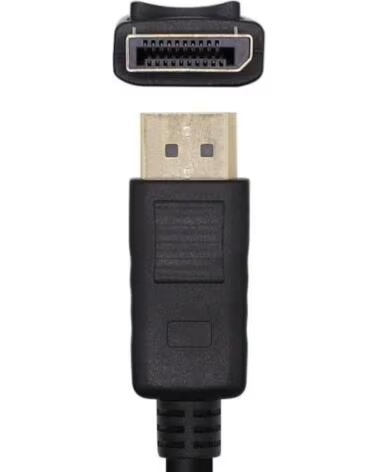 AISENS Cable DP V1 2 4K60hz DP-M-DP-M negro 2 0m