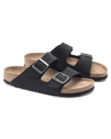 Sandálias de Mulher BIRKENSTOCK ARIZONA EARTHY VEGANA BIRK-FLOR NEGRA NEGRO