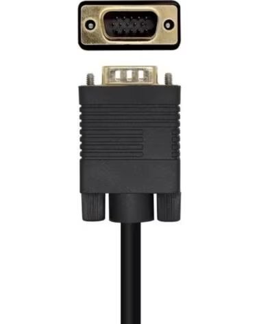 AISENS Conversor DP-M-VGA-M negro 2 0m