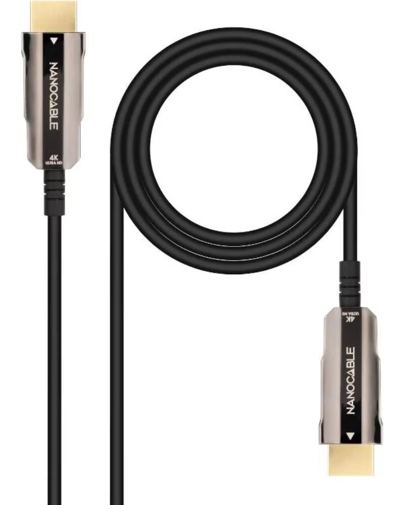NANO CABLE Nanocable Cable HDMI v2 0 AOC 4K60HZ 18Gbp 15 m