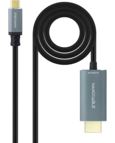 NANO CABLE Nanocable Conversor USB-C a HDMI 2 1 8K60HZ 1 8m