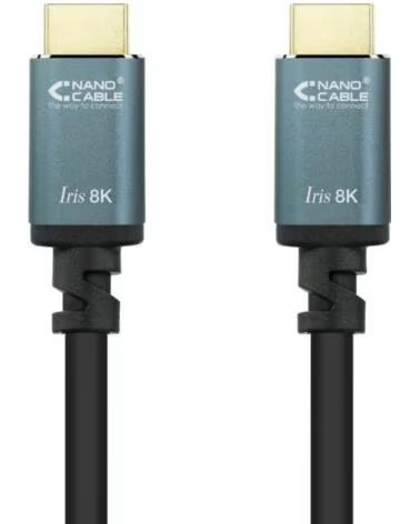 NANO CABLE Nanocable Cable HDMI 2 1 IRIS 8K M-M 5 metros