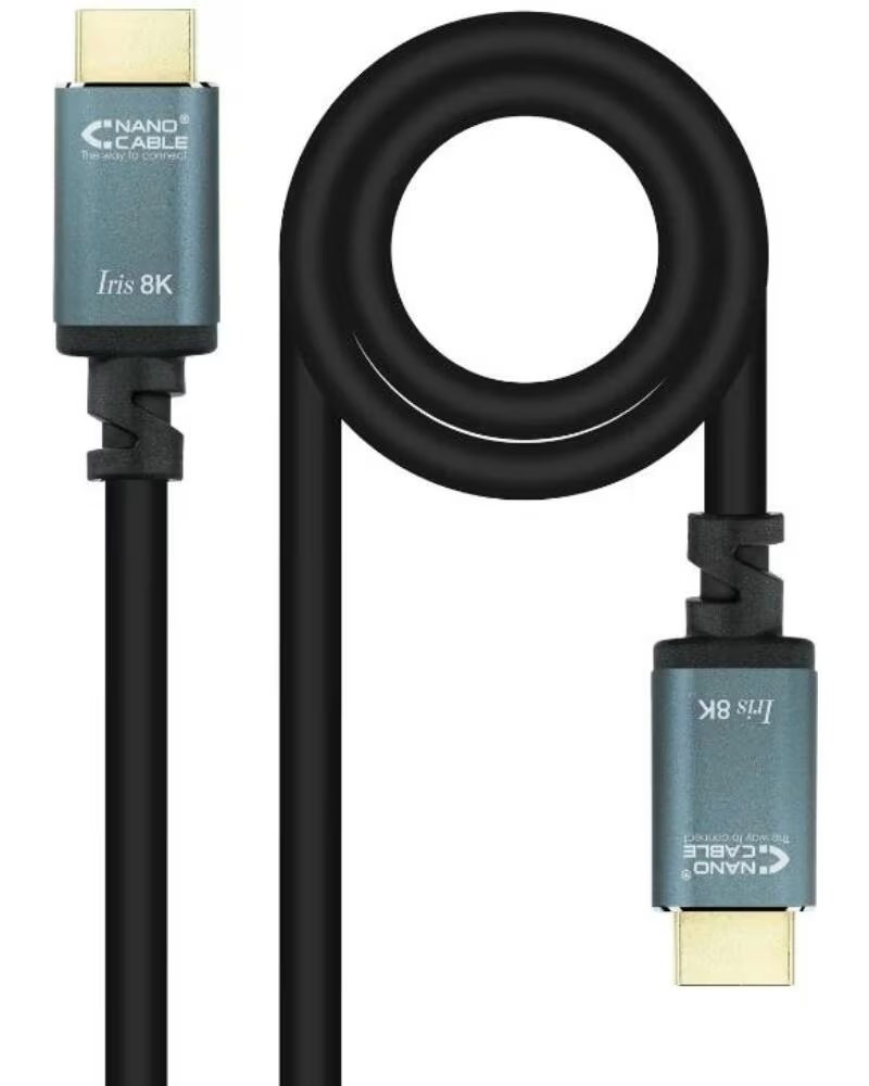 NANO CABLE Nanocable Cable HDMI 2 1 IRIS 8K M-M 5 metros