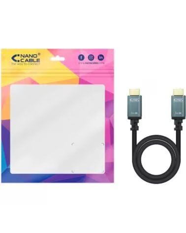 NANO CABLE Nanocable Cable HDMI 2 1 IRIS 8K M-M 5 metros