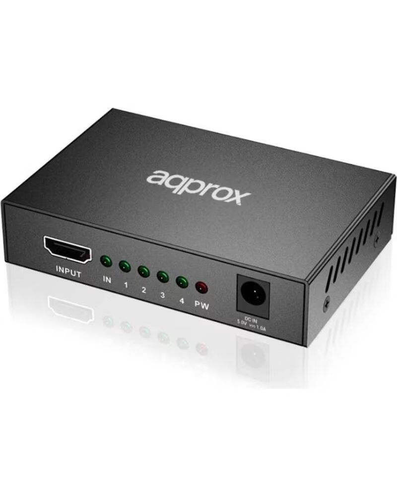 APPROX Divisor 4k HDMI 4 puertos