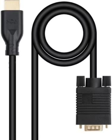 NANO CABLE Nanocable Cable Conversor VGA a HDMI M-M 1 8 m