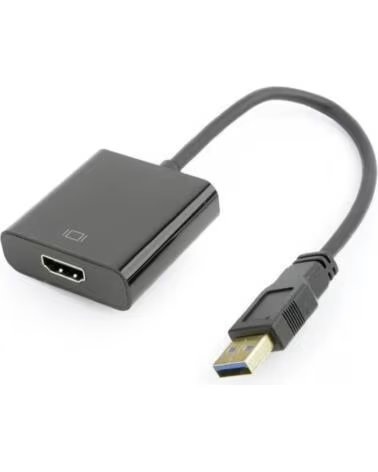 GEMBIRD Adaptador de pantalla USB a HDMI negro
