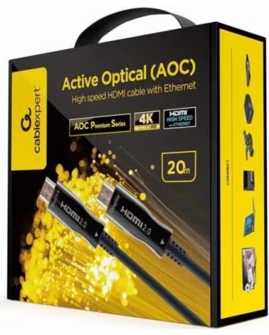 GEMBIRD Cable AOC HDMI Alta Velocidad Premium 20 m