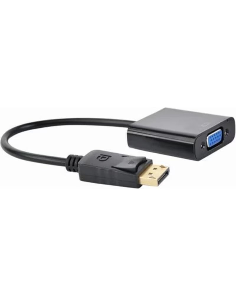 GEMBIRD Cable adaptador DisplayPort a VGA negro
