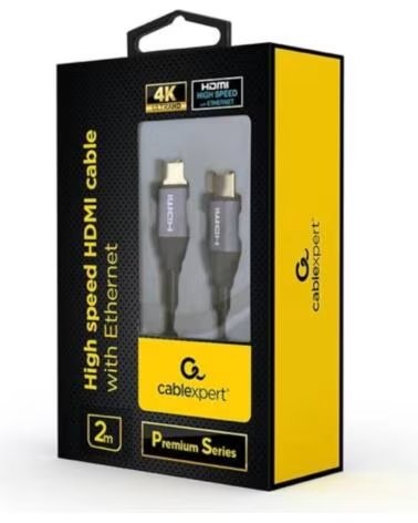 GEMBIRD Cable HDMI de alta velocidad Ethernet 2m