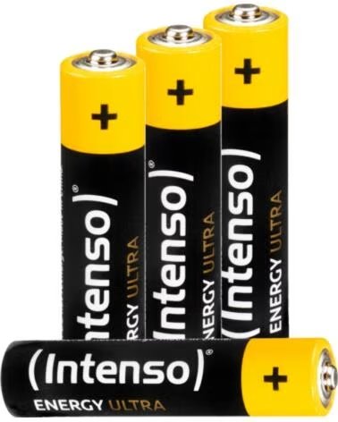 INTENSO Pack de pilas alcalinas energy ultra aaa lr03 4 unidades