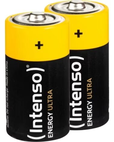 INTENSO Pack de pilas alcalinas energy ultra c lr14 2 unidades