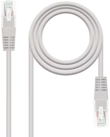 NANO CABLE Nanocable Latiguillo Categoria 6 UTP 15 M Gris