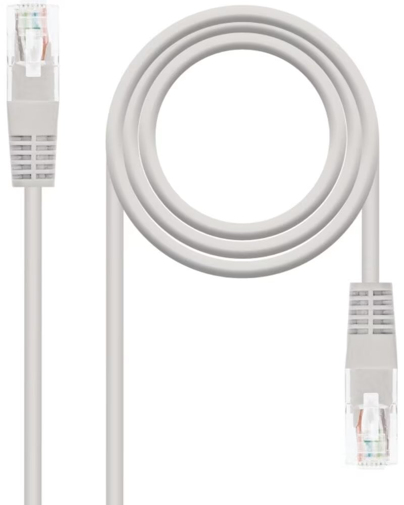 NANO CABLE Nanocable Latiguillo Categoria 6 UTP 15 M Gris