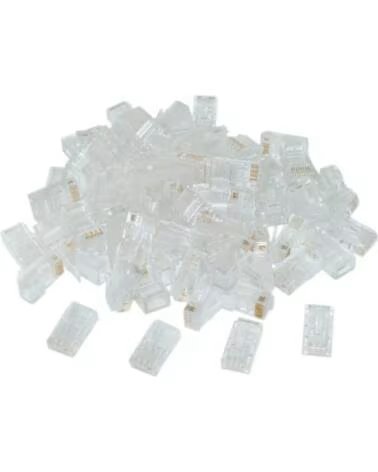 GEMBIRD Conector RJ45 Cat 6 UTP Solidos 100 uds