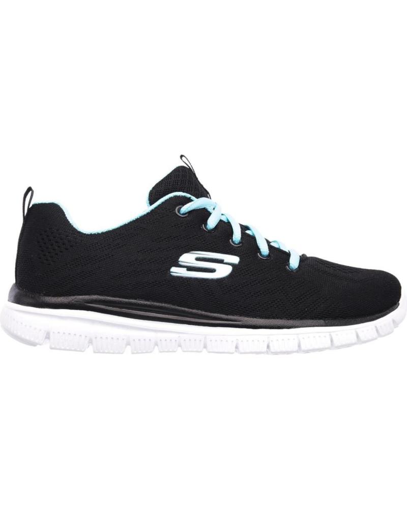 Sportschuhe für Damen SKECHERS ZAPATILLAS GRACEFUL-GET CONNECTED PARA MUJER EN COLOR NEGRO NEGRO