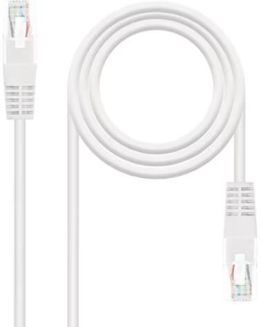 NANO CABLE Nanocable Latiguillo Categoria 6 UTP 1 M Blanco