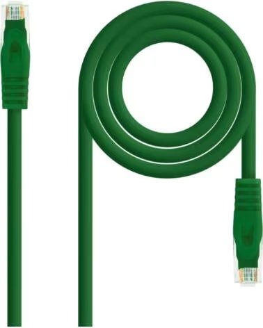 NANO CABLE Latiguillo Categoria 6A LSZH-UTP 1 Metro Verde