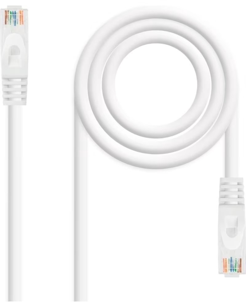 NANO CABLE Nanocable Latiguillo Cat 6A LSZH-UTP 3 M Blanco
