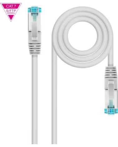 NANO CABLE Nanocable Latiguillo Cat 7 LSZH-SFTP 3 M Gris
