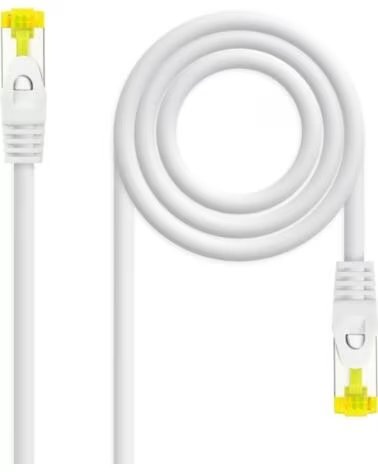 NANO CABLE Nanocable Latiguillo LSZH Cat 6A SFTP 25cm Blanco