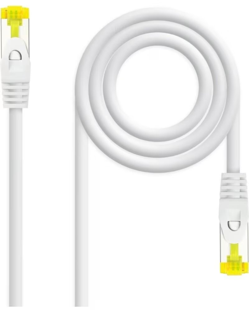 NANO CABLE Nanocable Latiguillo LSZH Cat 6A SFTP 25cm Blanco
