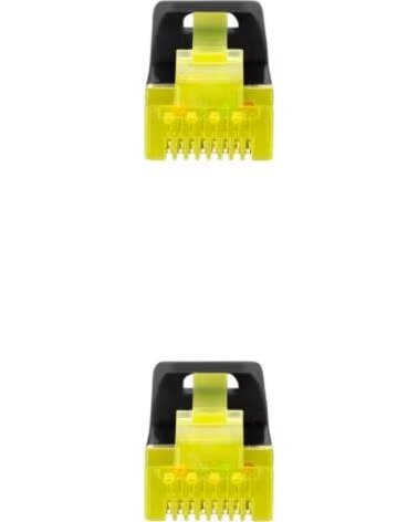 NANO CABLE Nanocable Latiguillo LSZH Cat 6A SFTP 25cm Negro
