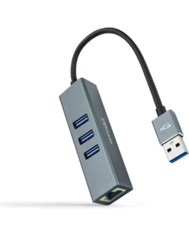 NANO CABLE Nanocable Conversor USB 3 0 Ethernet 3xUSB 3 0