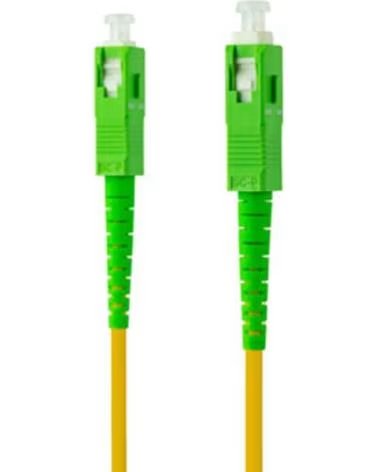 NANO CABLE Nanocable Cable fibra SC-APC LSZH Amarillo 10m