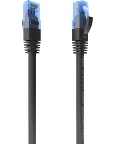 AISENS Cable RJ45 CAT 6 UTP AWG26 CCA Negro 0 5M