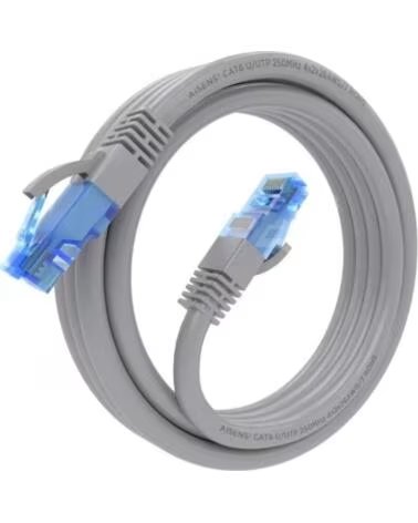 AISENS Cable RJ45 Cat 6 UTP AWG26 CCA Gris 3 0M