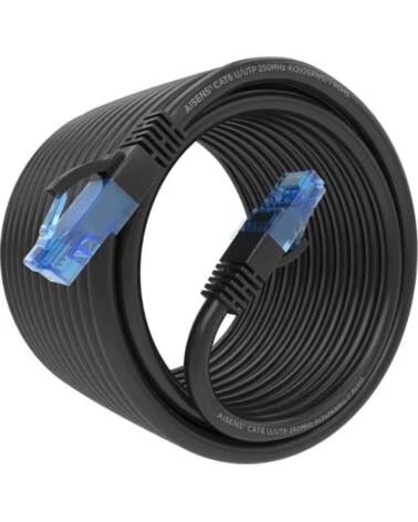 AISENS Cable RJ45 CAT 6 UTP AWG26 CCA Negro 10M