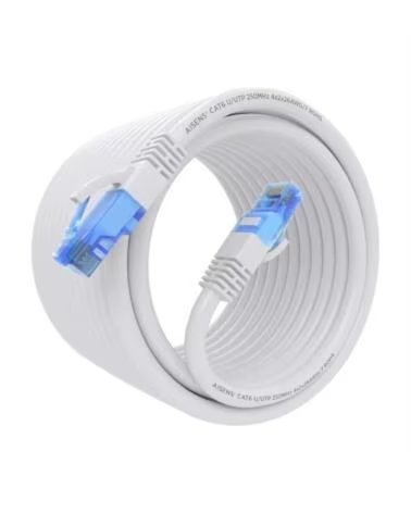 AISENS Cable RJ45 CAT 6 UTP AWG26 CCA Blanco 7 5m