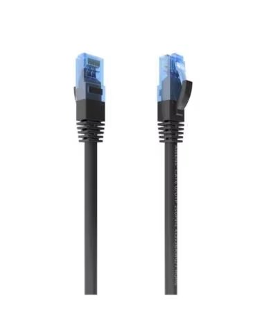 AISENS Cable RJ45 CAT 6 UTP AWG26 CCA Negro 3 0m