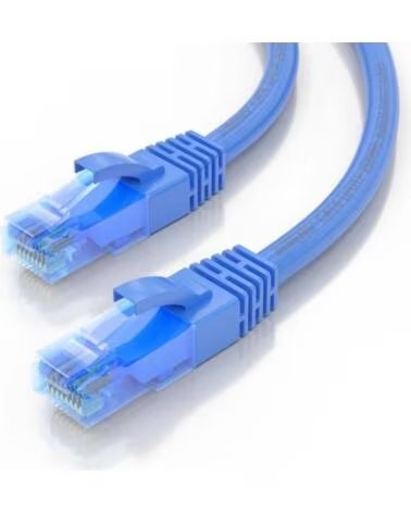 AISENS Cable RJ45 CAT 6 UTP AWG26 CCA Azul 25cm