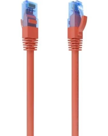 AISENS Cable RJ45 CAT 6 UTP AWG26 CCA Rojo 1 0m
