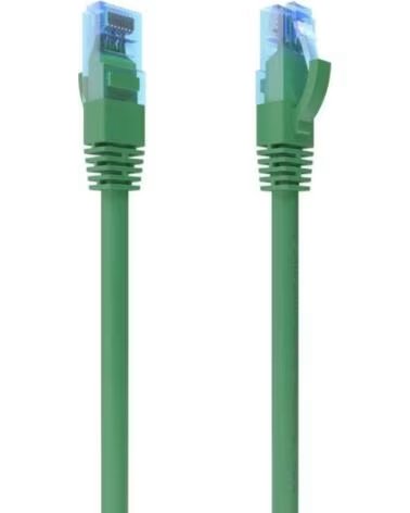 AISENS Cable RJ45 CAT 6 UTP AWG26 CCA Verde 2 0m