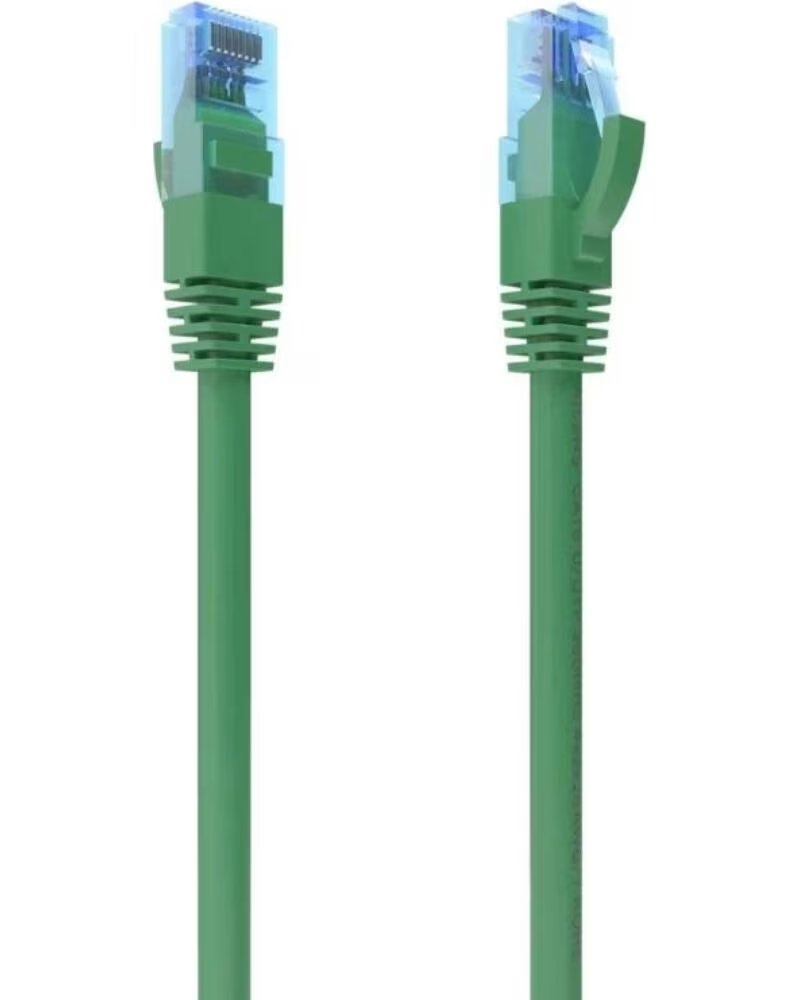 AISENS Cable RJ45 CAT 6 UTP AWG26 CCA Verde 2 0m