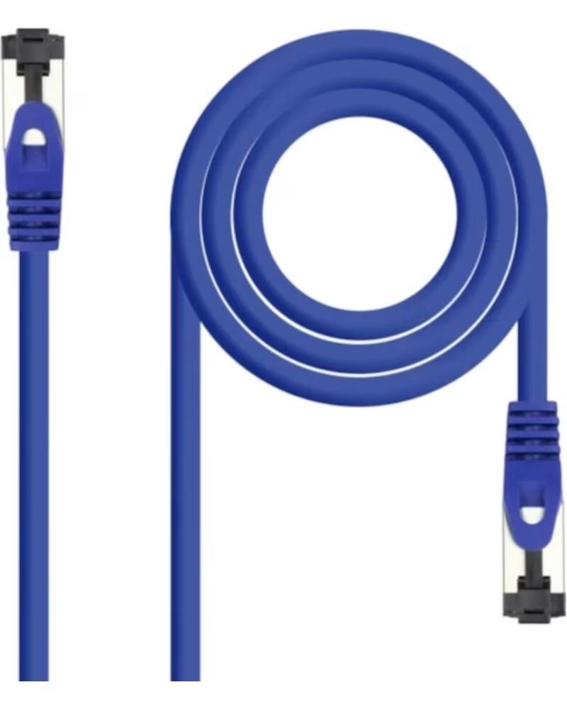 NANO CABLE Nanocable Cable red Cat 8 1 2GHZ SSTP Azul 2m