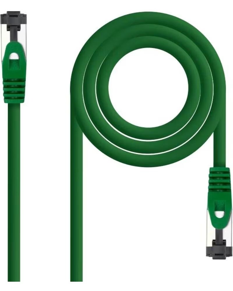NANO CABLE Nanocable Cable red Cat 8 1 2GHZ SSTP Verde 2m
